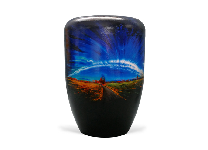 Wolkenbogen, Nähe Erlichthof Rietschen